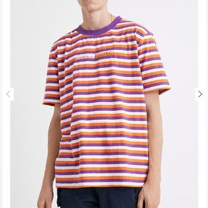 GUESS x 88rising Purple Stripe T-Shirt